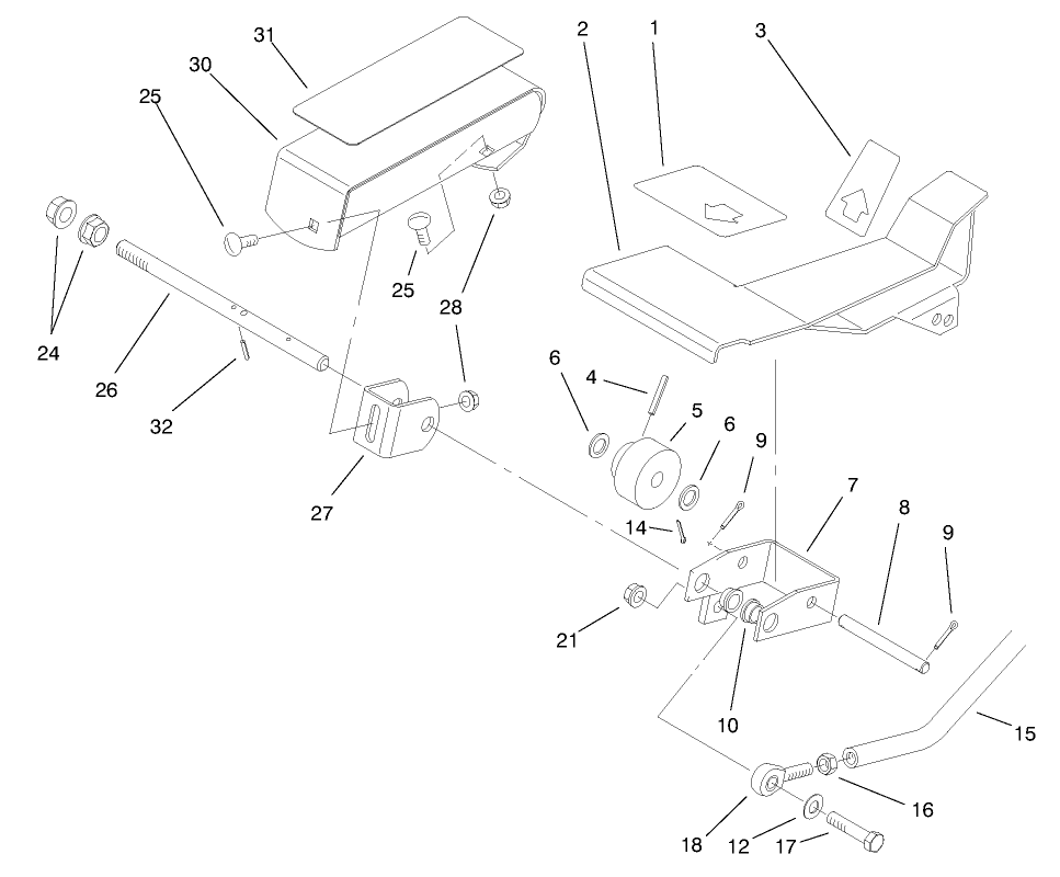 Traction Pedal Asm