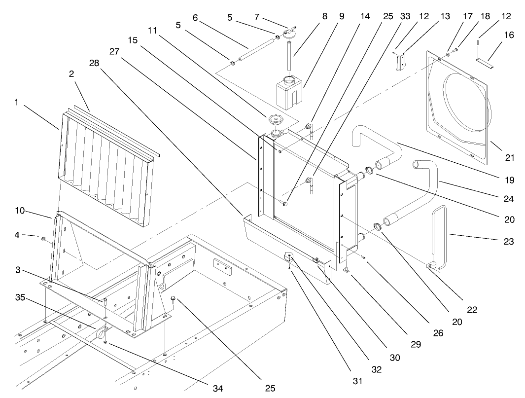 Radiator Asm