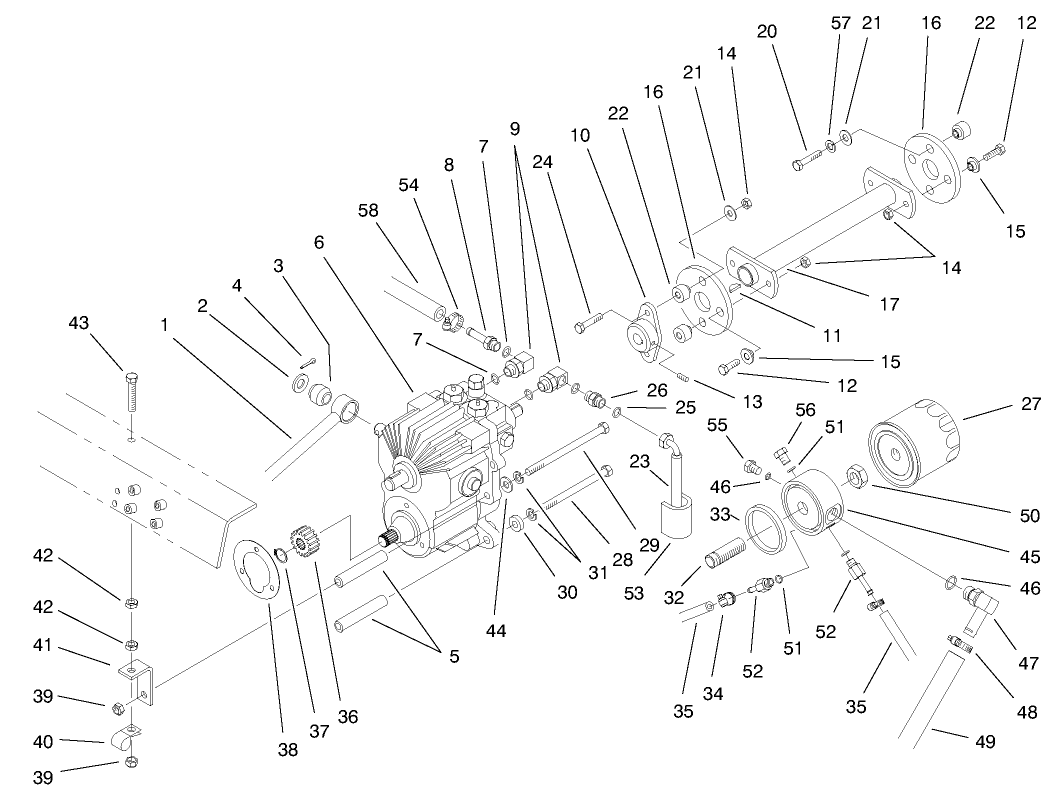 Transmission & Drive Coupling Asm