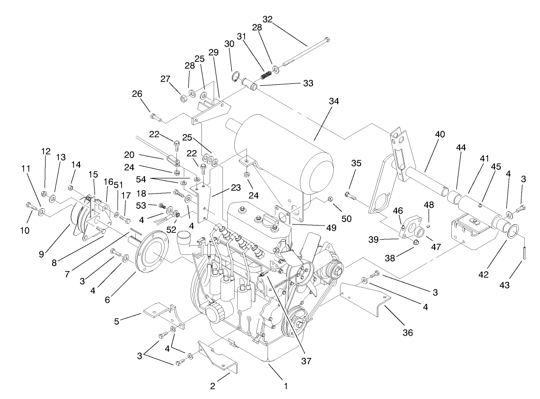 Engine Installation Asm