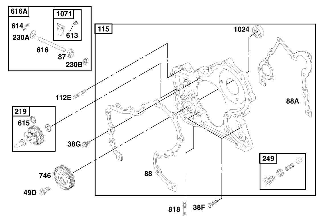 Gears and Housing