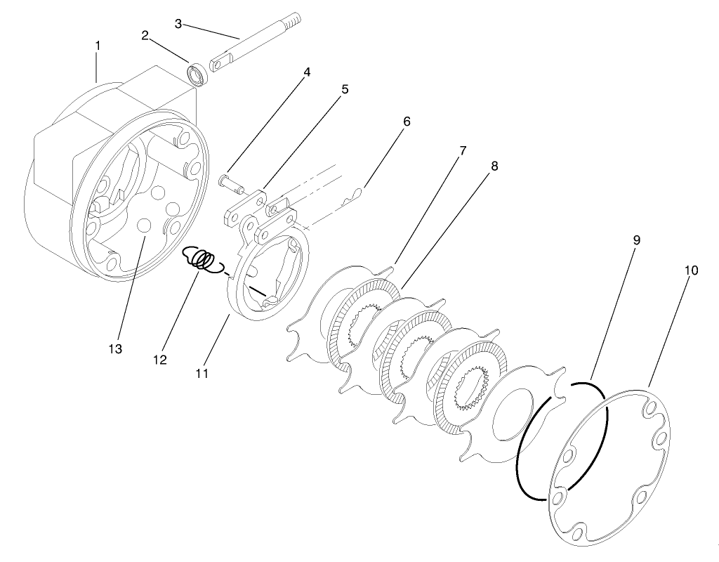 Brake Assembly 92-7414 Rh & 92-7417 Lh (shown)