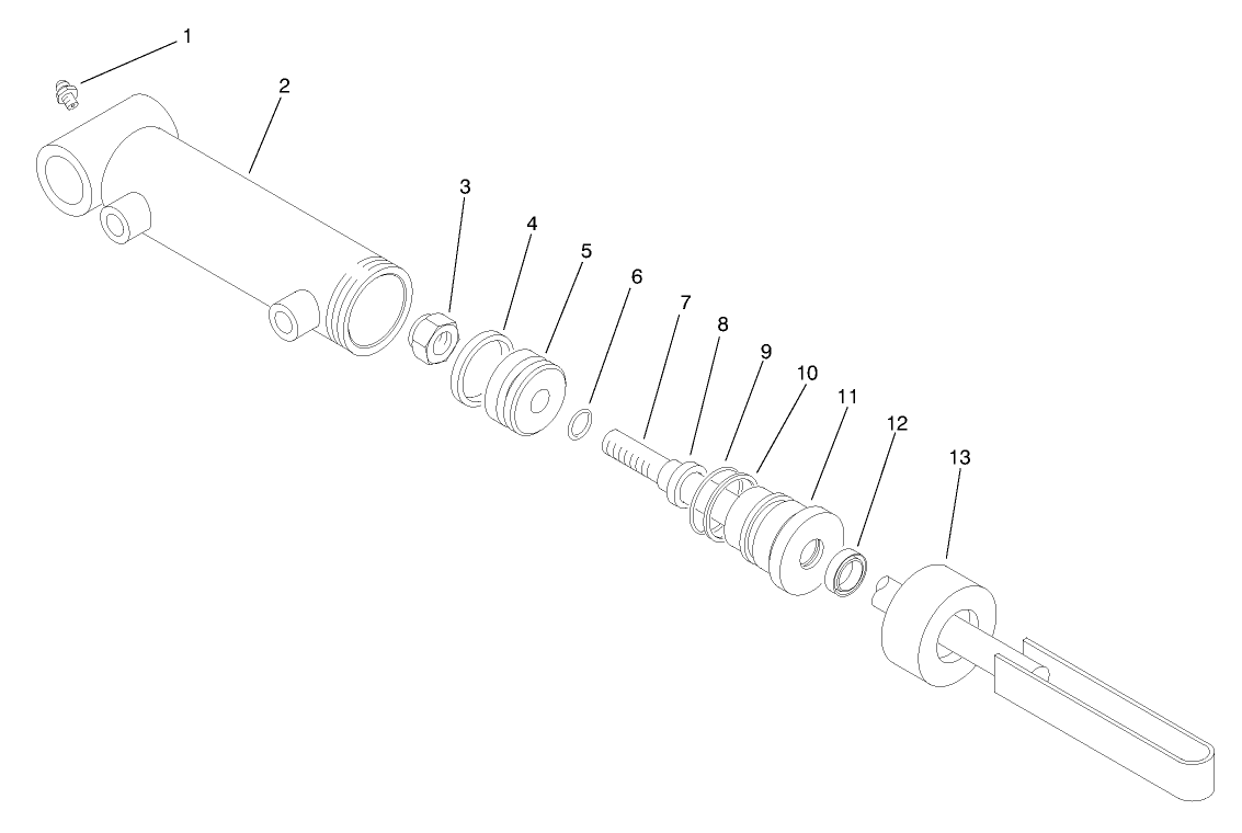 Hydraulic Cylinder No. 3 (98-8812)