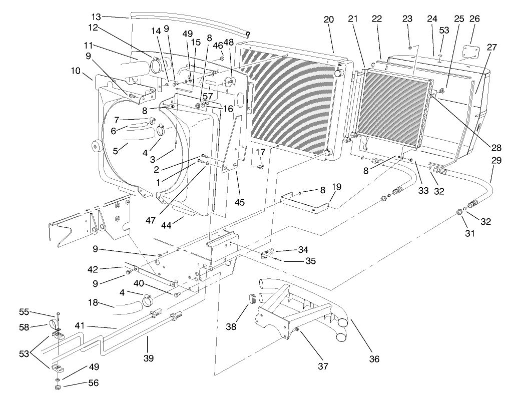 Radiator & Shroud Assembly