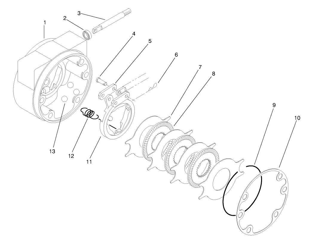 Brake Assembly 92-7414 Rh & 92-7417 Lh (shown)
