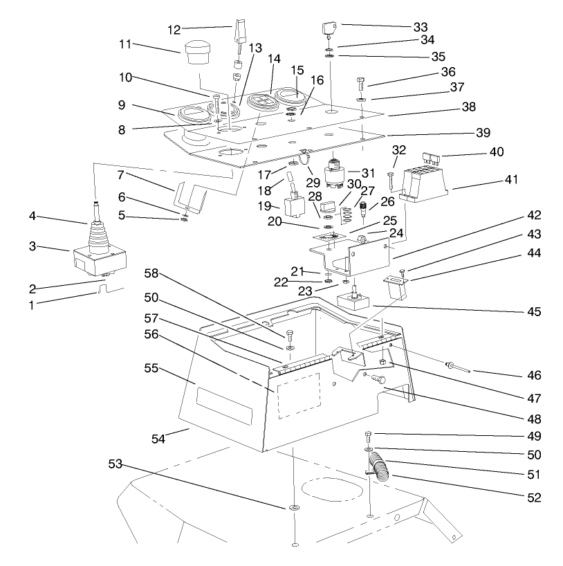 Control Console Assembly