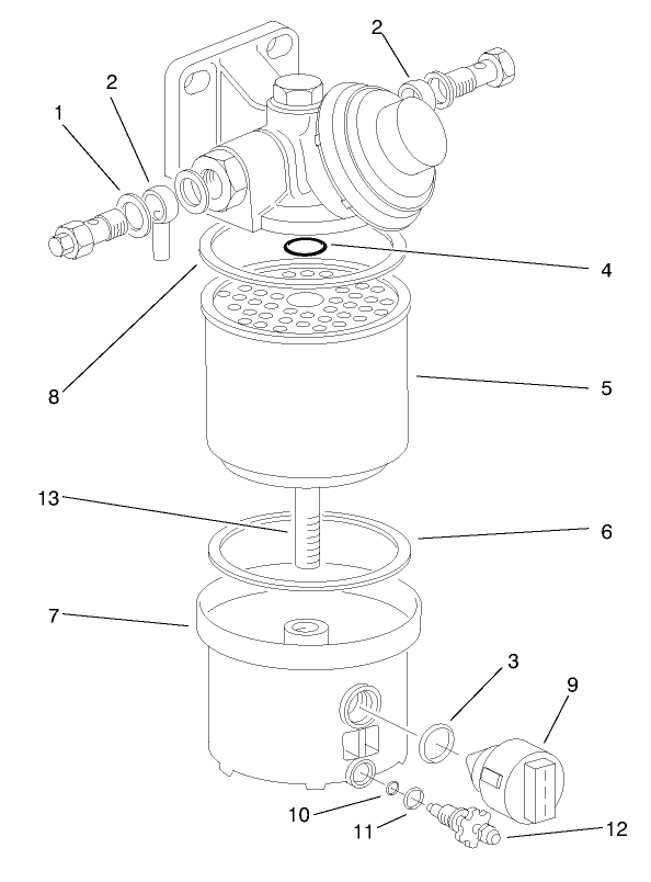 Fuel Filter Assembly No. 76-5300