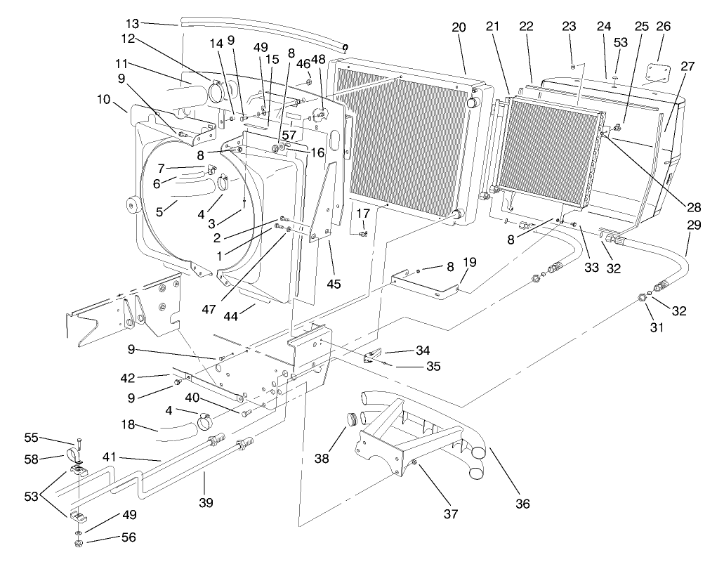 Radiator & Shroud Assembly