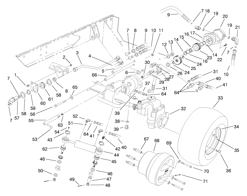 4-Wd Axle Assembly