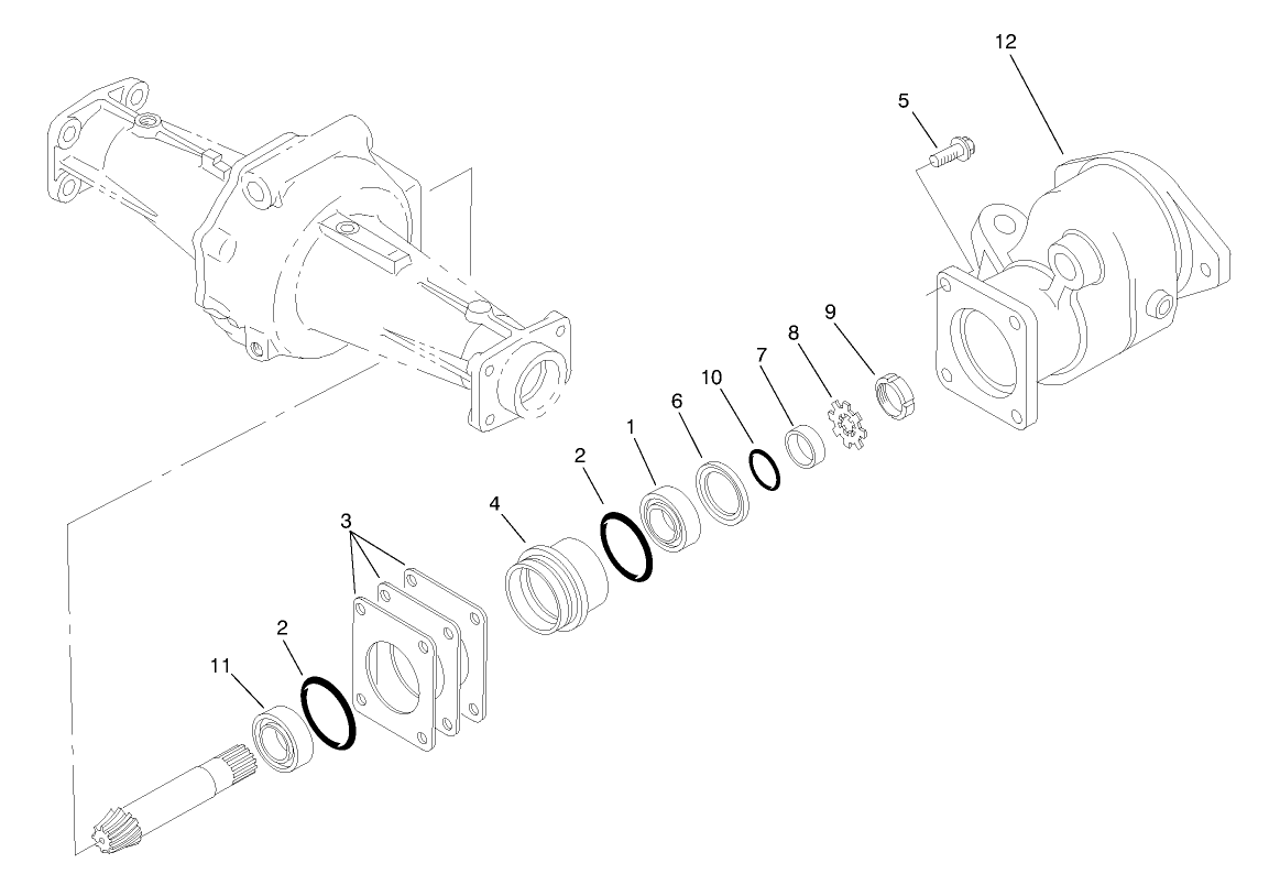 Sleeve Assembly Axle No. 98-2447