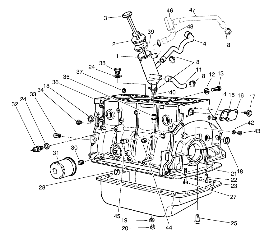 Crankcase Assembly