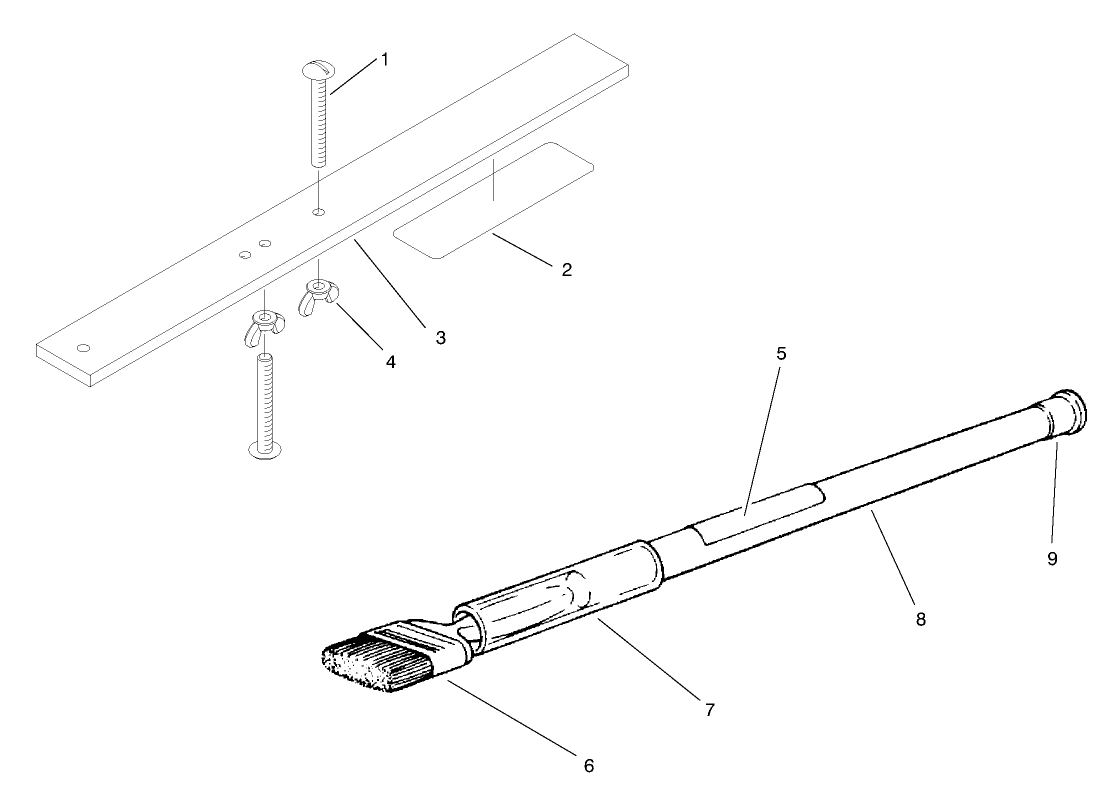 Gauge Bar & Backlapping Brush Assemblies