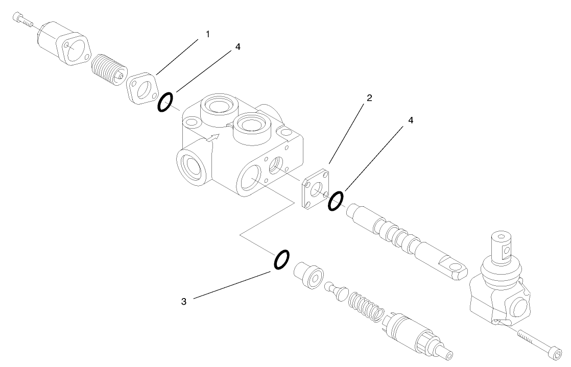 Hydraulic Valve Assembly No. 99-3077