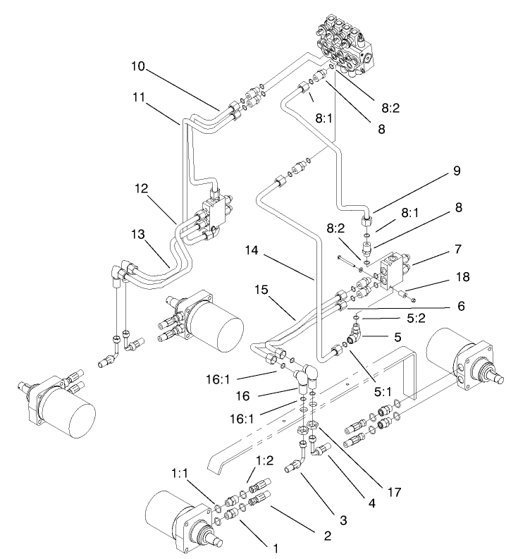 Hydraulic Motors Assembly