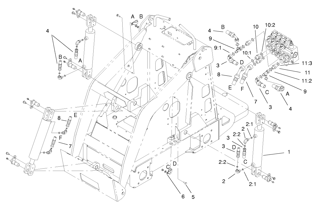 Hydraulic Cylinders Assembly