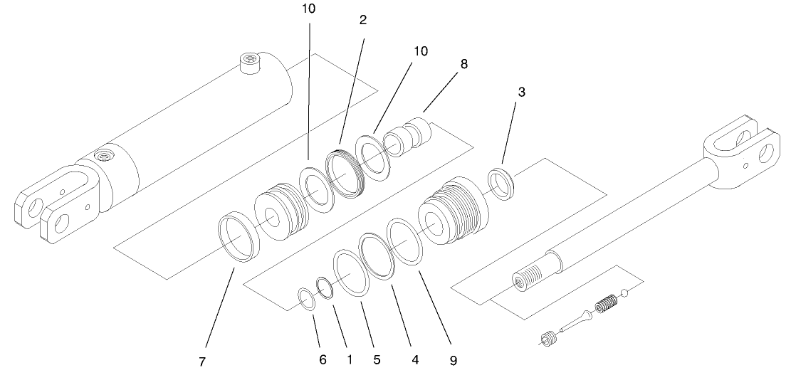 Hydraulic Cylinder No. 100-4163