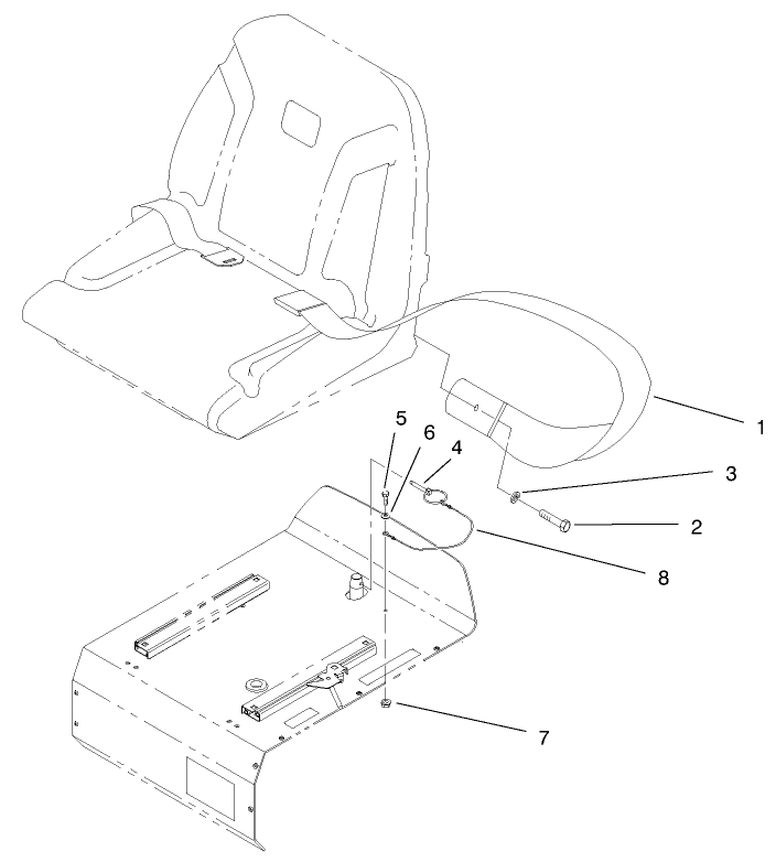 Roll Over Protection System-Seat Belt Asm.