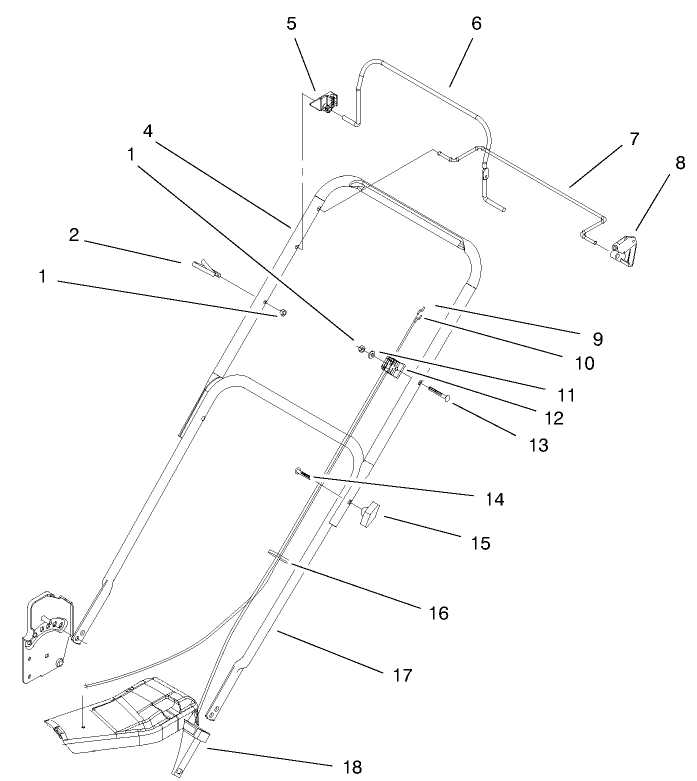 Handle & Controls Assembly
