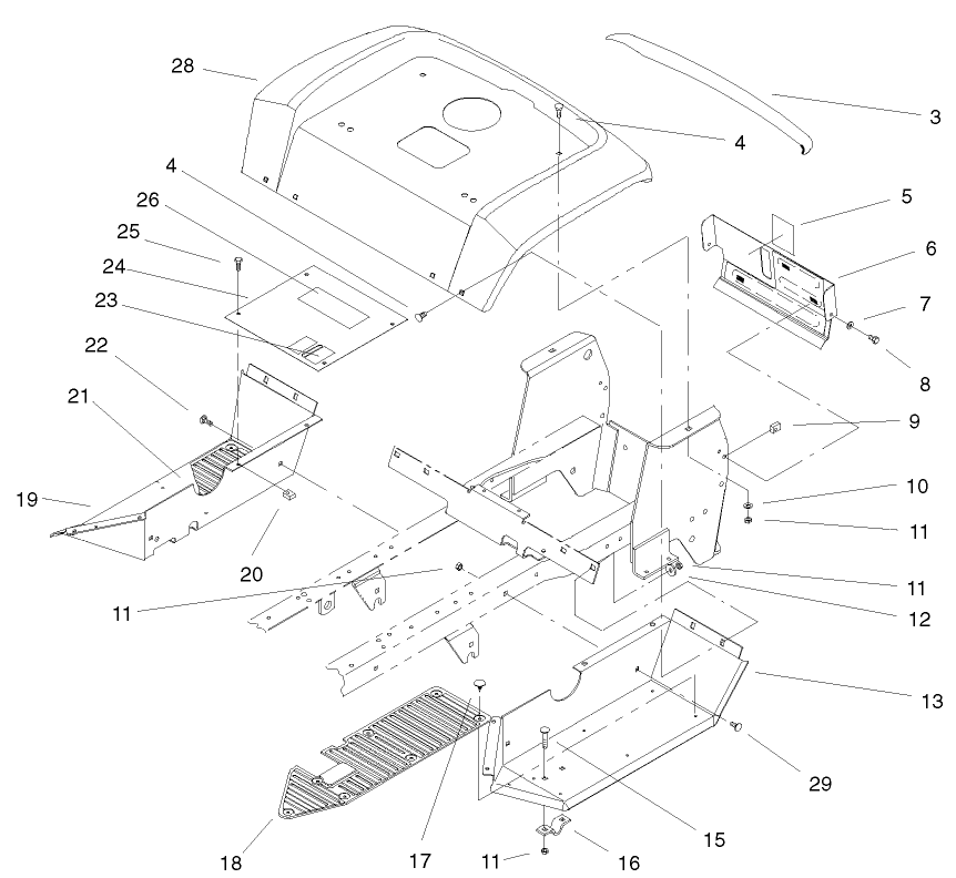 Parts – 268-H Lawn and Garden Tractor | Toro