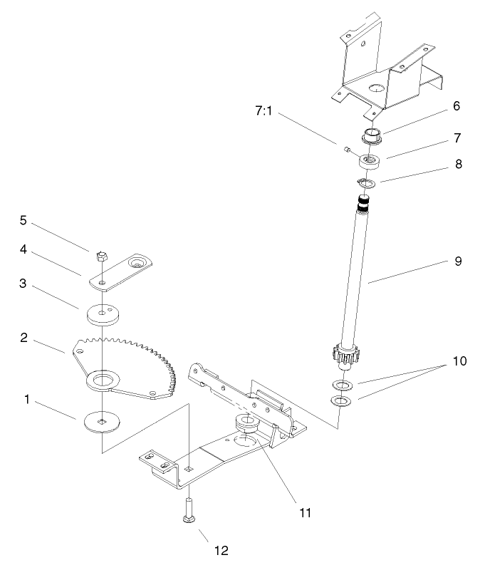 Lower Steering Assembly