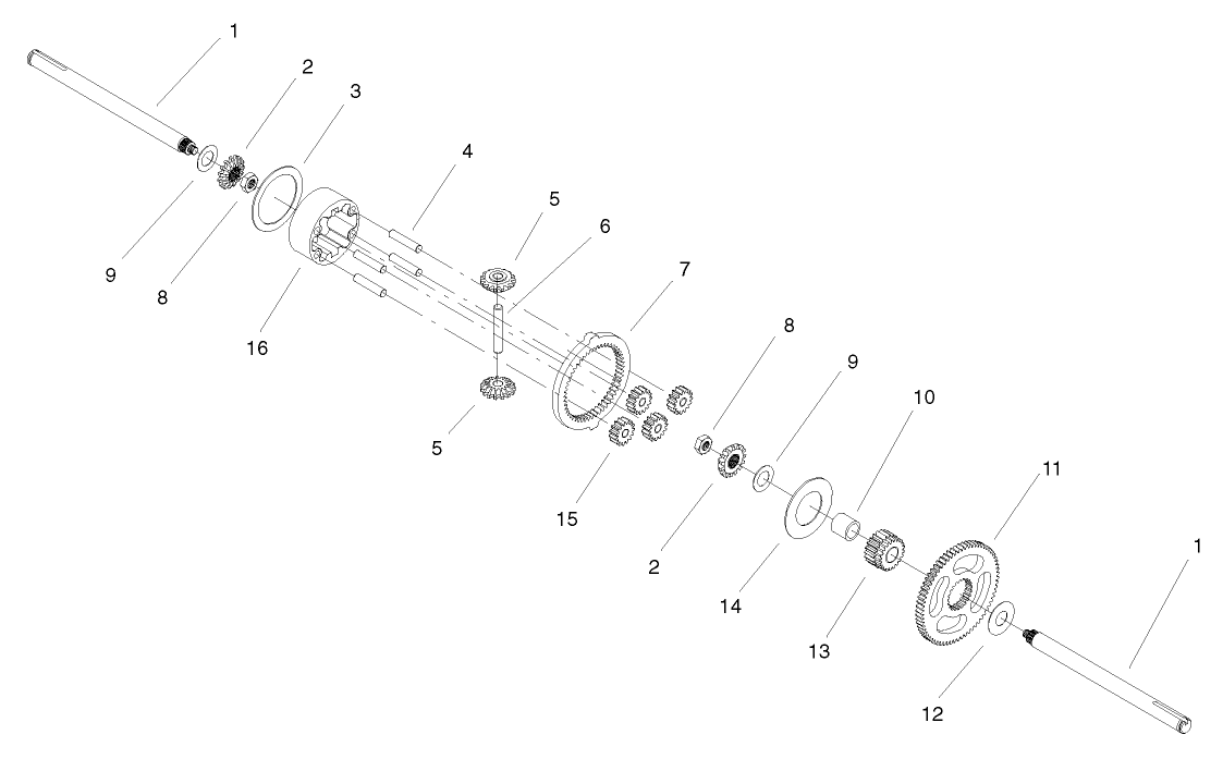Differential Gear Assembly