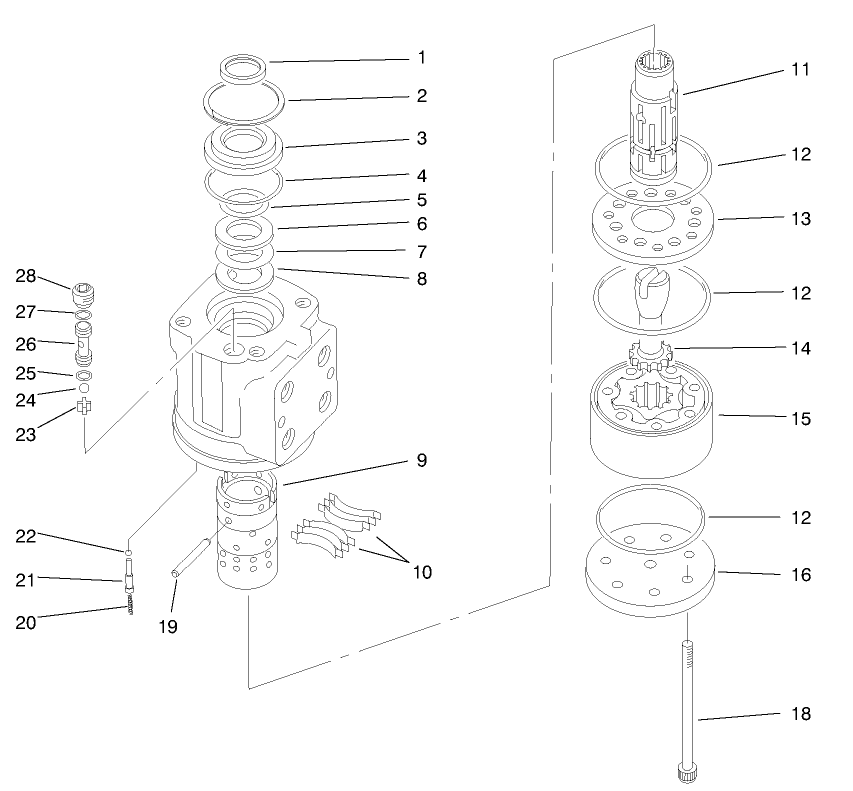 Power Steering Valve Assembly No. 92-9220