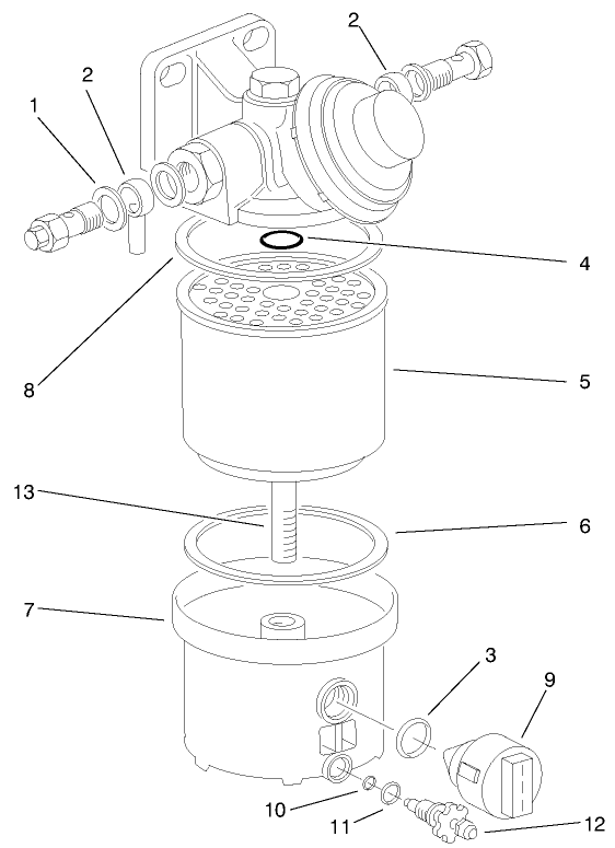 Fuel Filter Assembly No. 76-5300