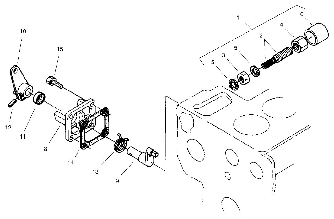 Engine Stop Lever