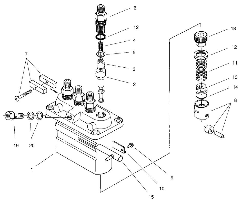 Injection Pump (component Parts)
