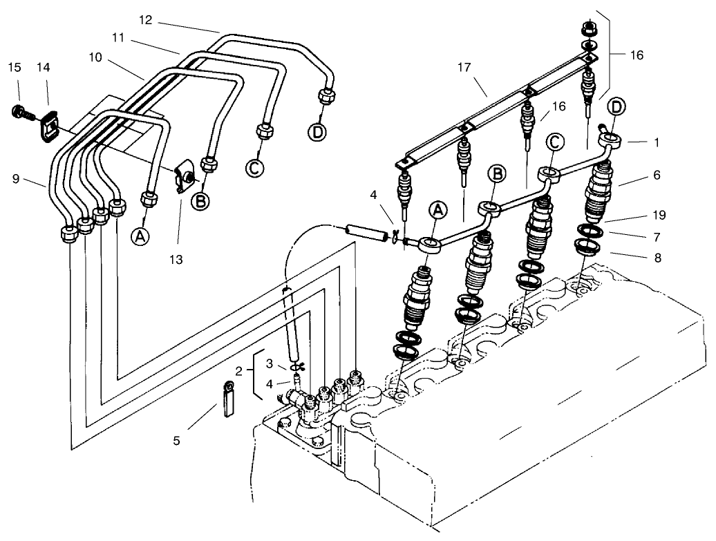 Nozzle Holder And Glow Plug