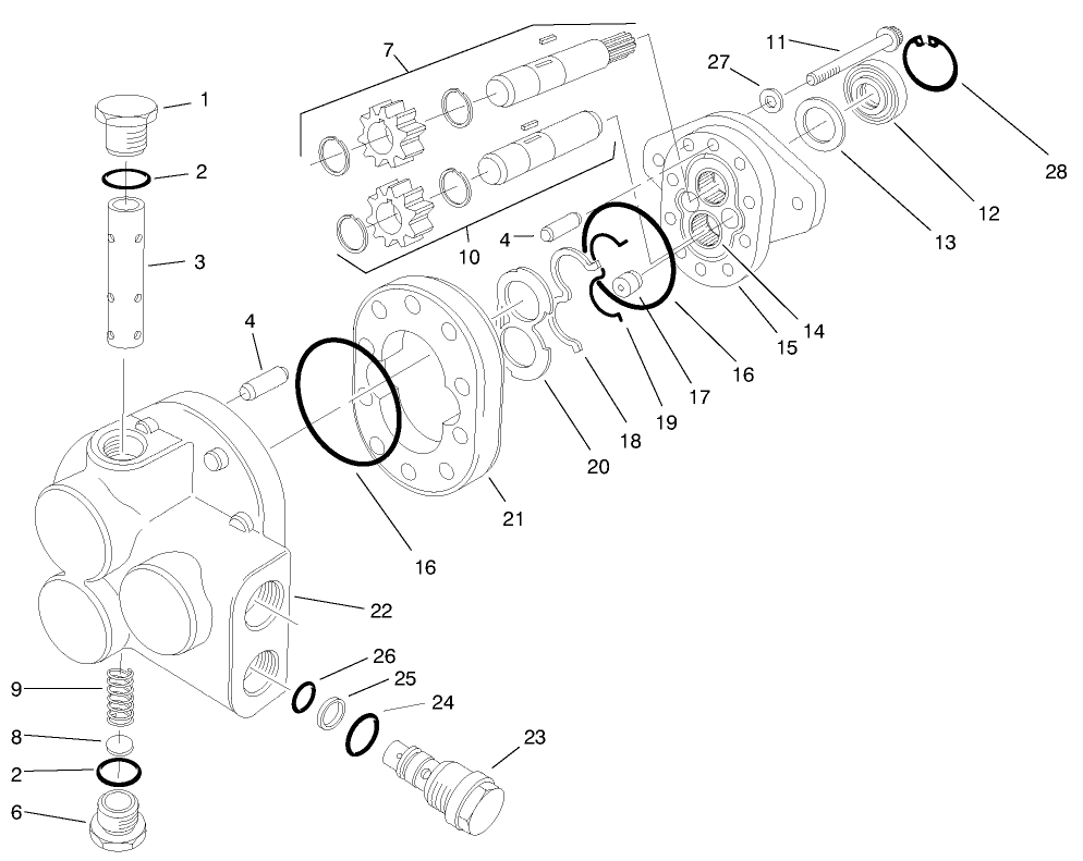 Gear Pump Assembly No. 99-6495