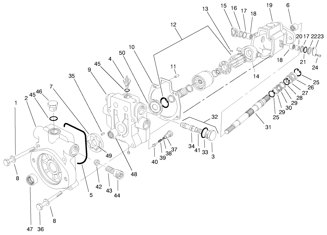 Piston Pump Assembly No. 99-6494