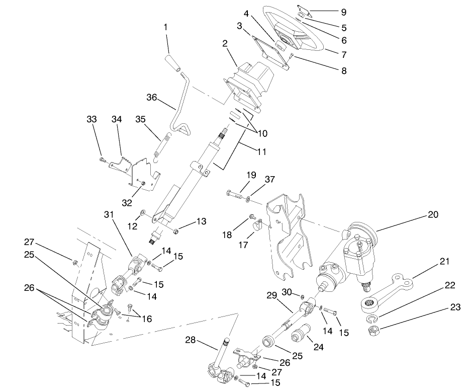 STEERING LINKAGE ASM