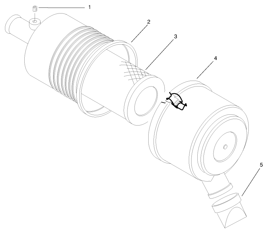 AIR CLEANER ASM NO. 95-5805