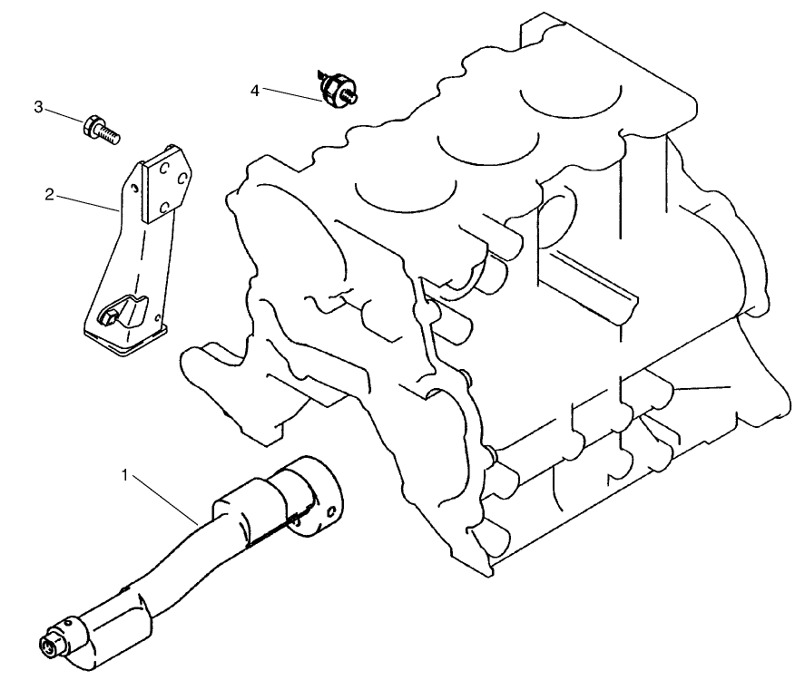 BALANCER & OIL PRESSURE SWITCH & ENGINE MOUNT