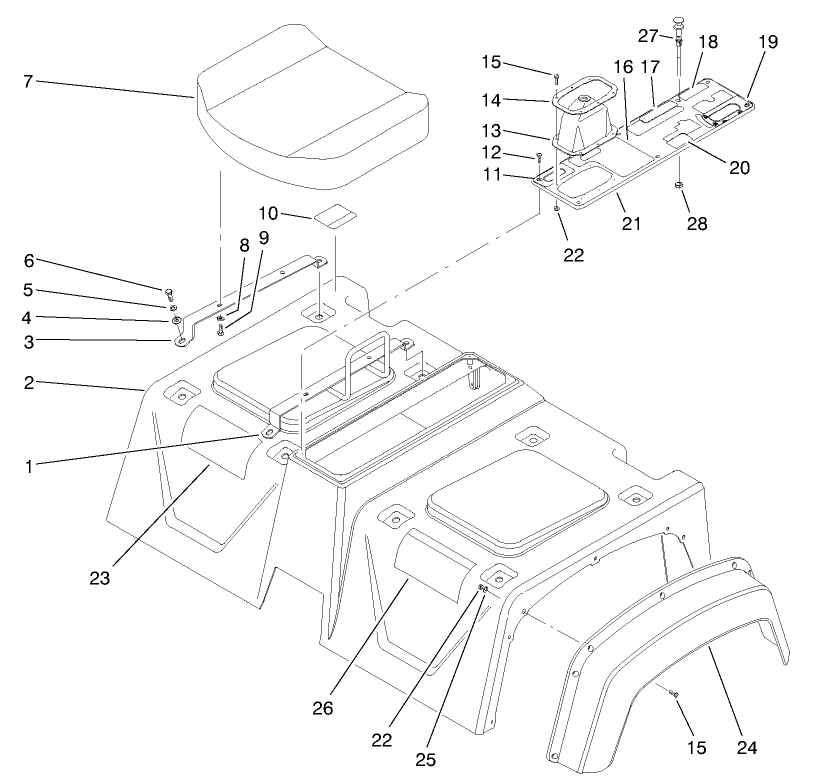 Seat Base Assembly