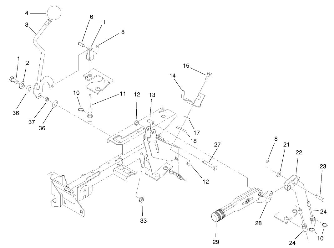 Differential Lock & Parking Brake Assemblies