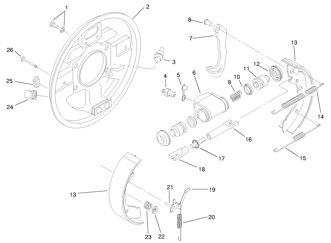 Rear Brake Assembly