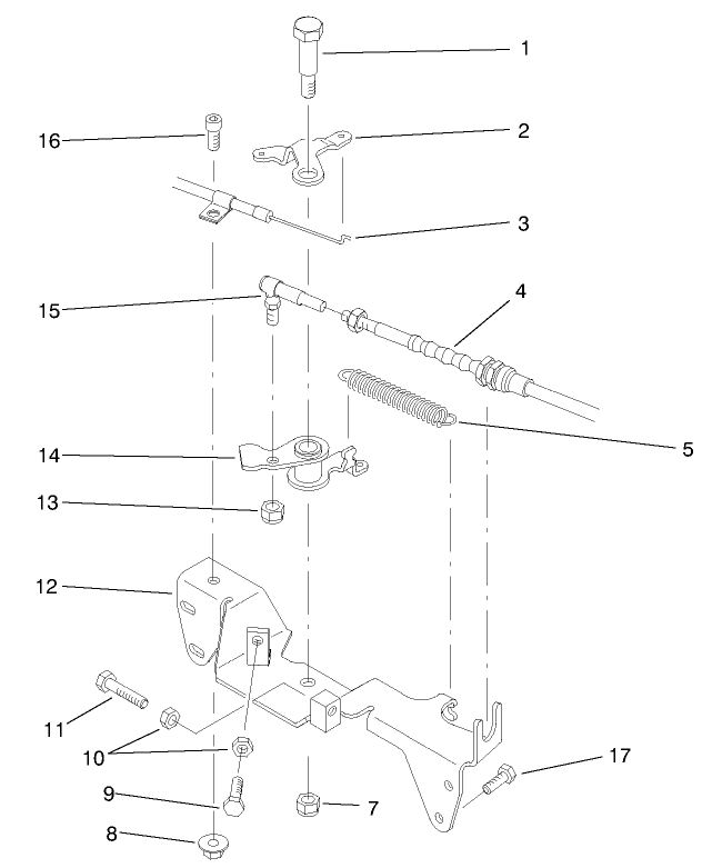 Throttle Linkage Assembly