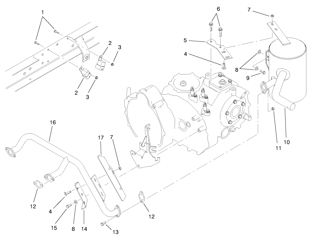 Muffler & Relay Assembly