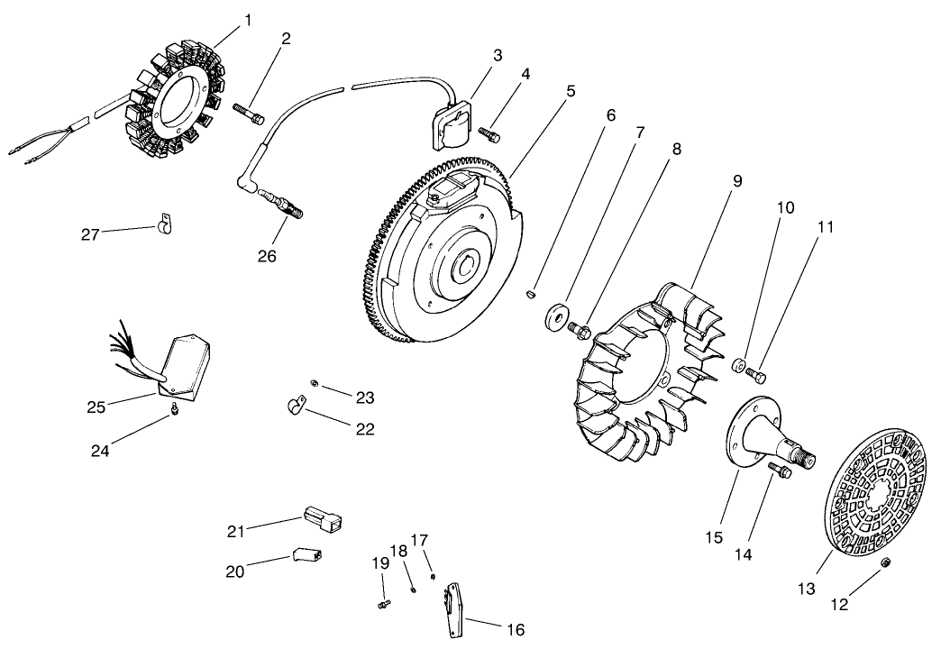 Engine Kohler Model Ch22s Spec. No. 66513 (cont.)