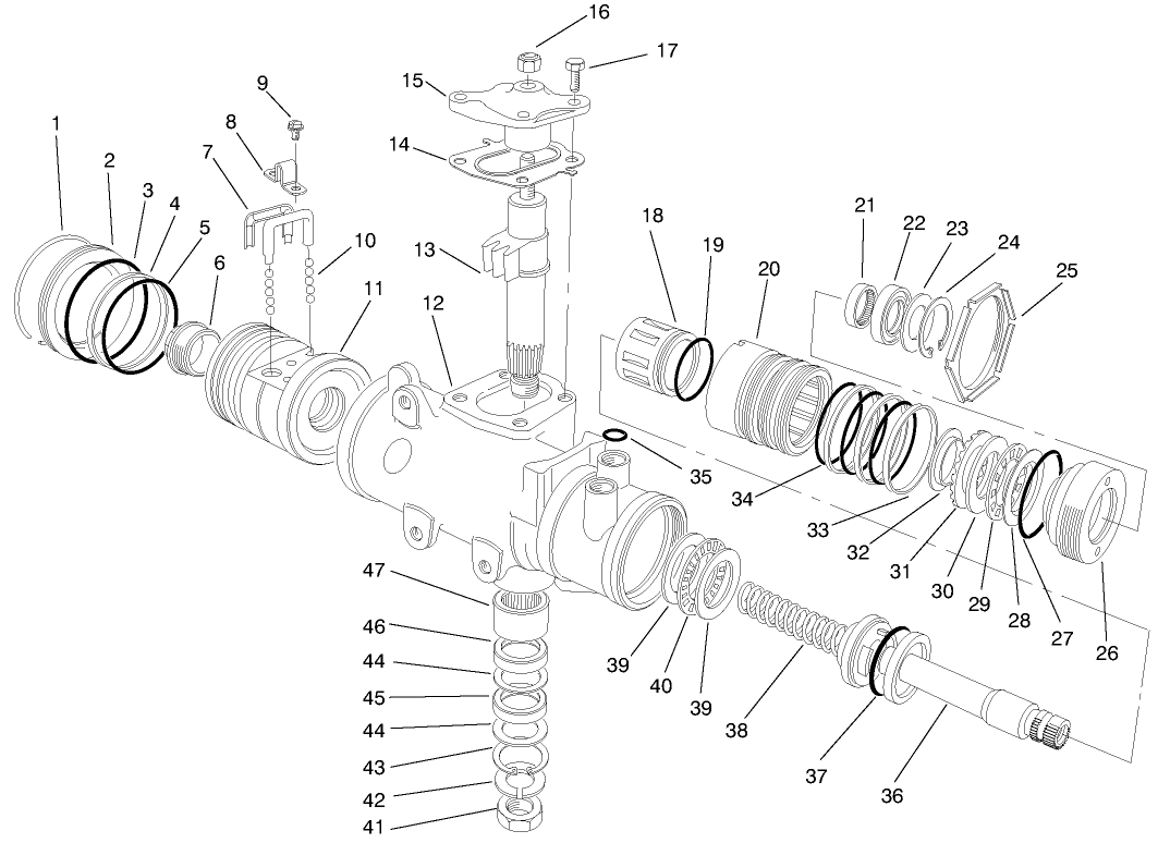Steering Gear Assembly No. 87-1500