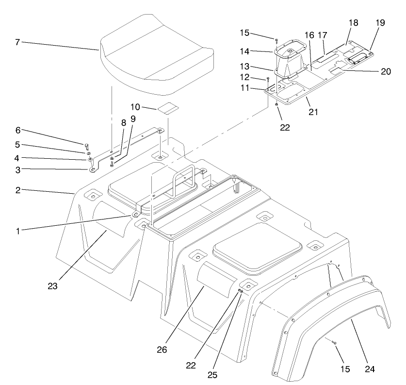 Seat Base Assembly