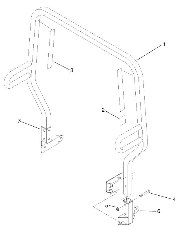 Roll Over Protection Assembly (r.o.p.s.)