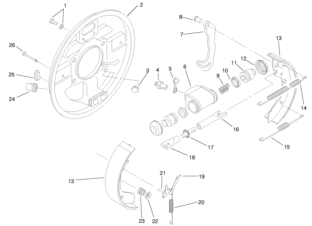 Front Brake Assembly