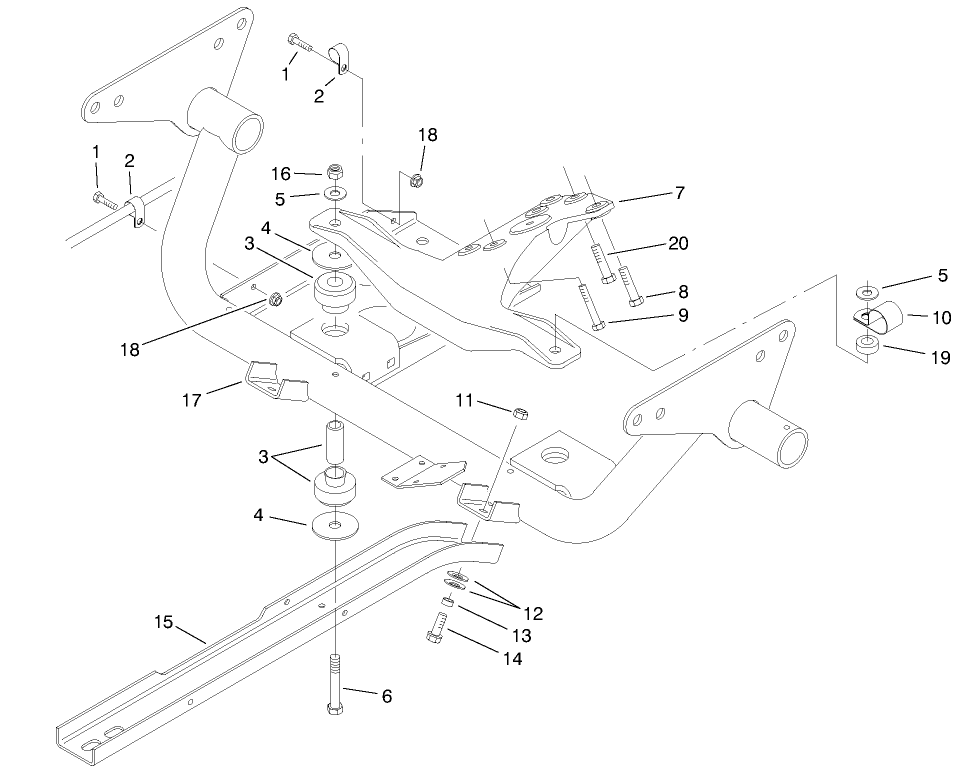 Engine Frame Assembly