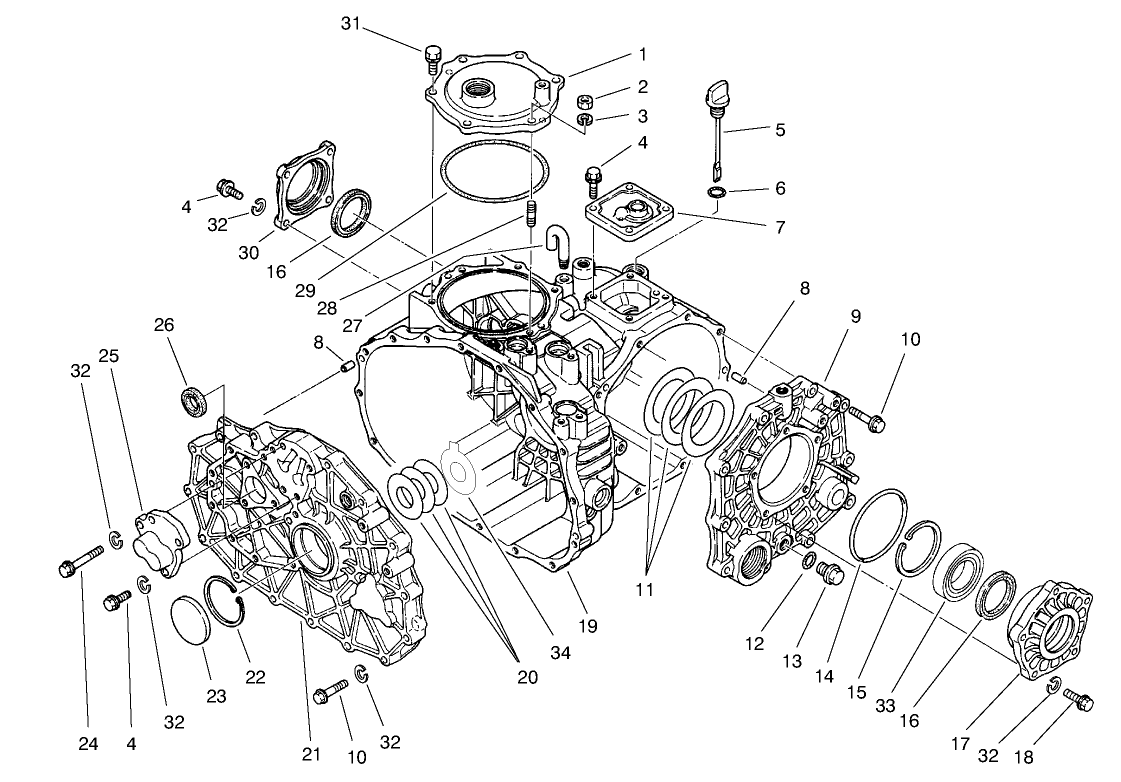 Transaxle Case Assembly
