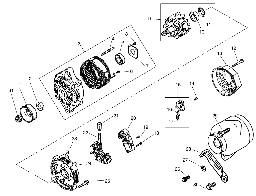 Alternator Assembly