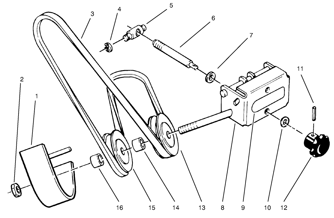 Deck Drive Belt Attachment