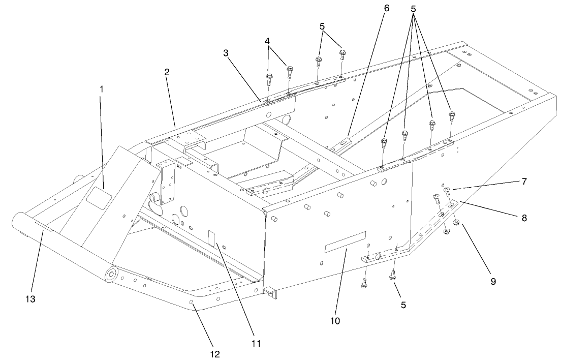Main Frame Asssembly (continued)